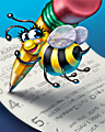 Bonus Quiz Badge - Tumble Bees HD