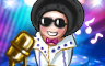 Superstar Point Party Badge - Trizzle