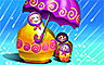 Doll Downpour Badge - Trizzle