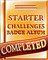 Pogo Starter Album Badge