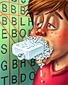 "B" Word Blitz Badge - Word Search Daily HD