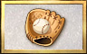 Baseball Gloves Badge - Mahjong Escape