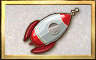 Rocketship Badge - Mahjong Escape