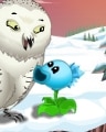 Icy Protector Badge - Plants Vs. Zombies