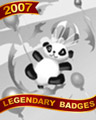 Flying Panda Badge - Poppit! HD