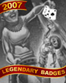 Reaching For Cards Badge - Tri-Peaks Solitaire HD