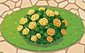 Yellow Rose Bush Badge - Solitaire Gardens