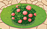 Red Hydrangea Badge - Solitaire Gardens