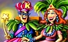 Carnival King And Queen Badge - Blackjack Carnival