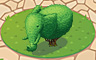 Topiary Elephant Badge - Solitaire Gardens