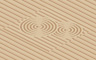 Zen Sand Pattern Badge - Solitaire Gardens