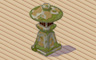 Moss-Covered Stone Lantern Badge - Solitaire Gardens