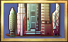 Financial Center Badge - Mahjong Escape