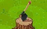 Woodcutter's Axe Badge - Solitaire Gardens