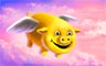 Angelic Piglet Badge - Hog Heaven Slots
