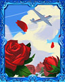 Rosy Skies Easy Badge - World Class Solitaire HD