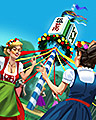 Maypole Badge - Mahjong Garden HD