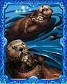 Otterly Cute Easy Badge - Mahjong Safari HD