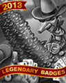 Diamond Jim Badge - First Class Solitaire HD