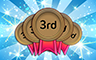 300 Thirds Badge - Poppit! Bingo