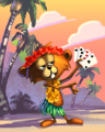 Casino Island Paradise Badge - Casino Island Blackjack