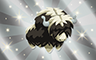 Silver Stuffed Yak Badge - Poppit! Bingo