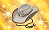 Gold Cowboy Hat Badge - Poppit! Bingo