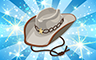 Diamond Cowboy Hat Badge - Poppit! Bingo