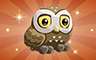 Bronze Athenian Owl Badge - Poppit! Bingo