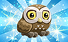 Diamond Athenian Owl Badge - Poppit! Bingo