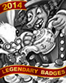 Party Of Two Badge - Trizzle