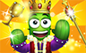 Gold King Badge - Poppit! Party