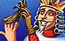 Hand Of The King Badge - Payday Poker