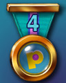 Club Pogo Marathon 4 Badge - Claire Hart Classic