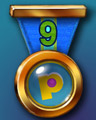 Club Pogo Marathon 9 Badge - Hog Heaven Slots