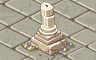 Broken Column Badge - Solitaire Gardens