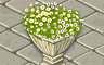 Large Flower Pot Badge - Solitaire Gardens