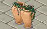 Urns With Vines Badge - Solitaire Gardens