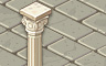 Ionic Column Badge - Solitaire Gardens