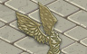 Winged Statue Badge - Solitaire Gardens