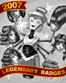 Wiggin' Out Badge - Tumble Tiles