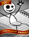 In-Flight Doodle Badge - First Class Solitaire HD