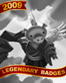 Hog On High Badge - Dominoes