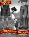 Spade Retriever Badge - Bingo Luau