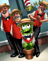 Cactus Quartet Badge - Poppit! HD