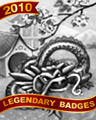 Beware Of Dragon Badge - Mahjong Garden HD