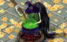 Witch Decoration Badge - Solitaire Gardens