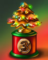 Holiday Marathon Lap 3 Badge - Mahjong Safari HD