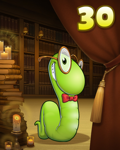 Librarian Badge - Bookworm HD