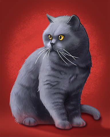 British Shorthairr Badge - Claire Hart: Secret In The Shadows